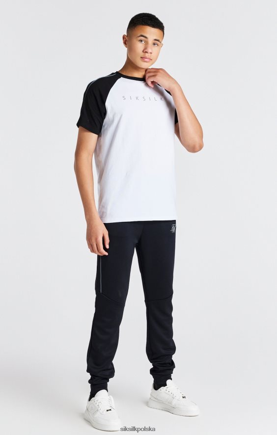 chłopcy strój 4TPF304 SikSilk czarny, poliestrowy jogger