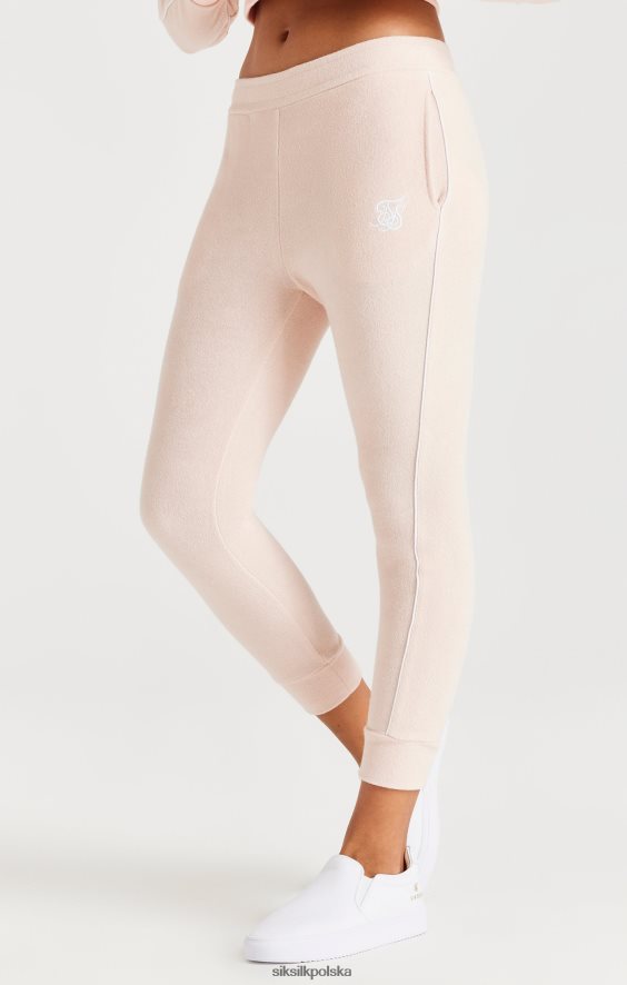 dziewczyny strój 4TPF346 SikSilk bawełniane joggery - różowe