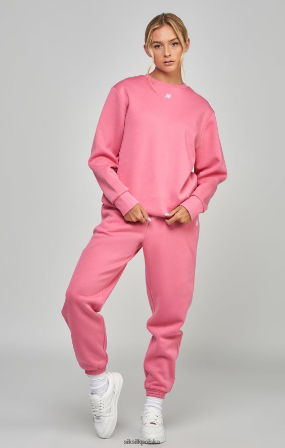 kobiety strój 4TPF103 SikSilk różowa, niezbędna bluza