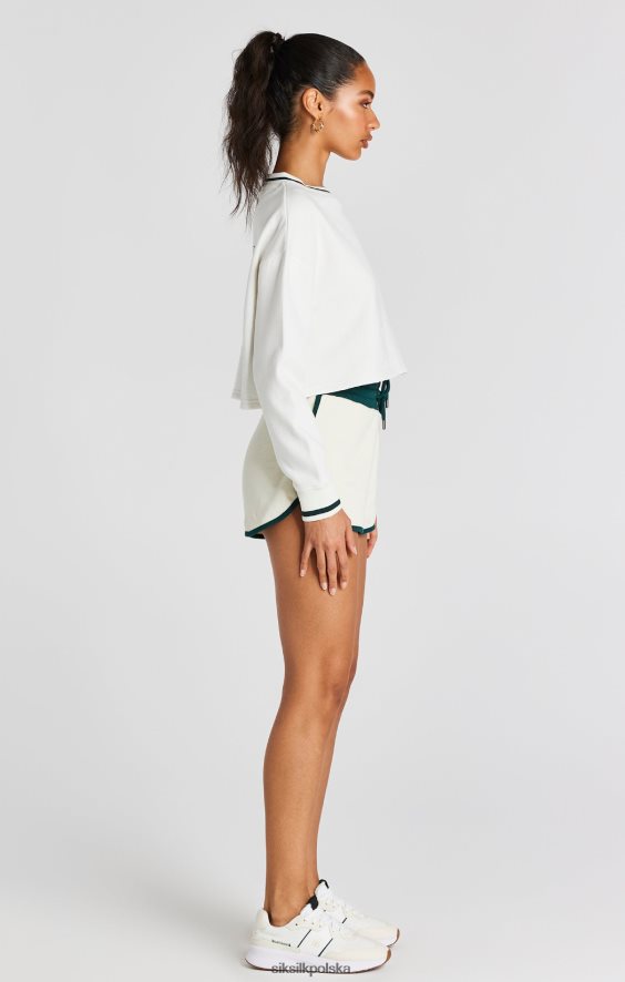 kobiety strój 4TPF78 SikSilk Bluza w kolorze ecru