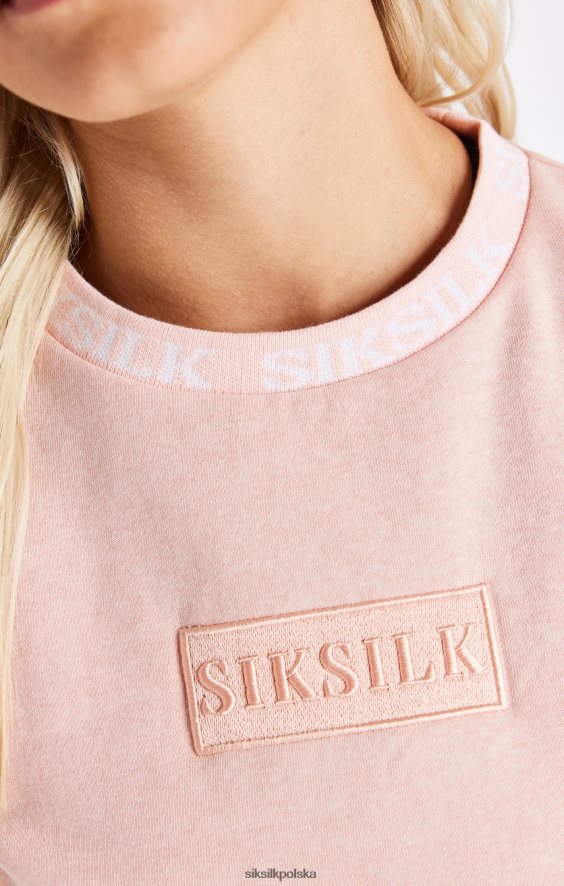 kobiety strój 4TPF91 SikSilk różowy pot uprawny