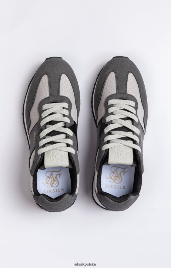 kobiety obuwie 4TPF273 SikSilk czarny retro trener do biegania