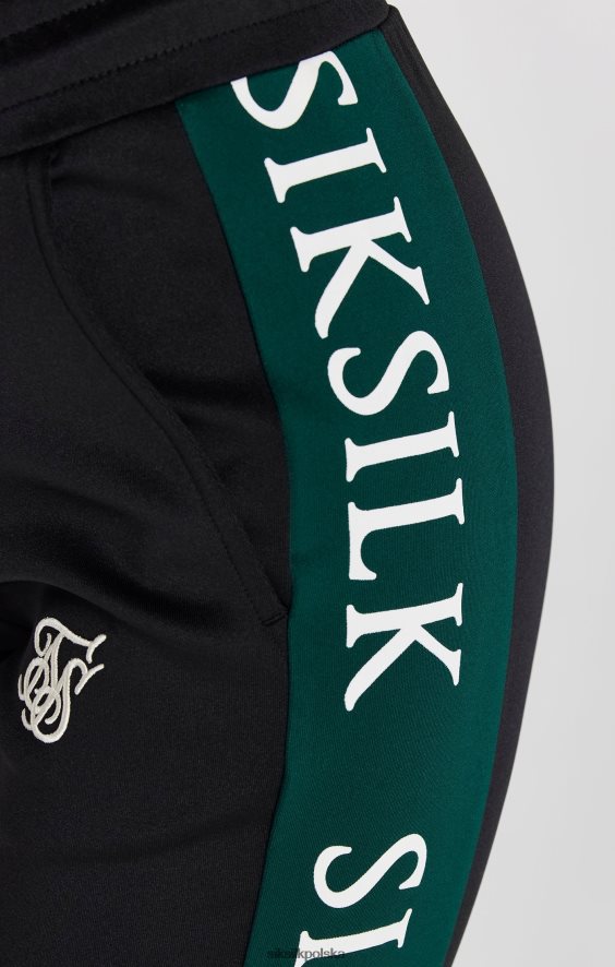 kobiety strój 4TPF156 SikSilk czarne spodnie dresowe
