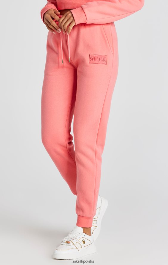 kobiety strój 4TPF159 SikSilk koralowy jogger