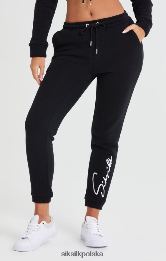 kobiety strój 4TPF166 SikSilk niezbędny jogger - czarny