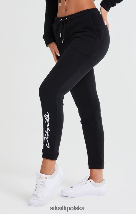 kobiety strój 4TPF166 SikSilk niezbędny jogger - czarny