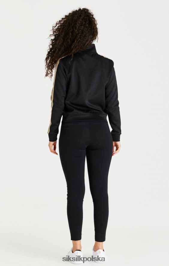 kobiety strój 4TPF173 SikSilk czarne legginsy z wysokim stanem