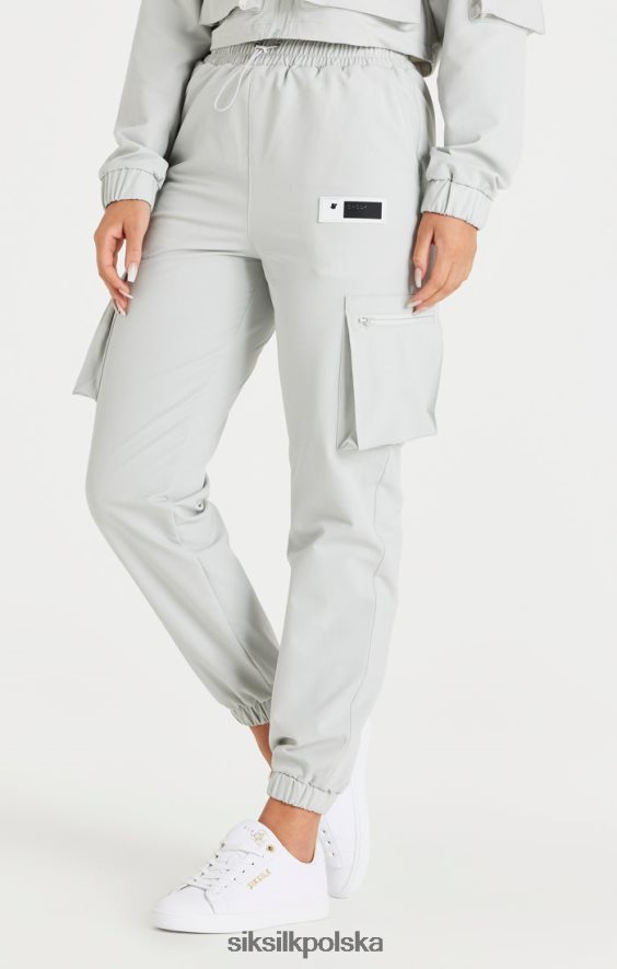 kobiety strój 4TPF179 SikSilk szare spodnie cargo