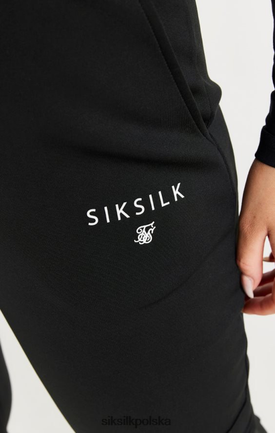 kobiety strój 4TPF184 SikSilk czarne spodnie cargo
