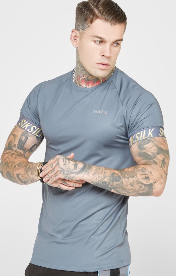 mężczyźni strój 4TPF365 SikSilk koszulka sportowa z technologią węgla drzewnego