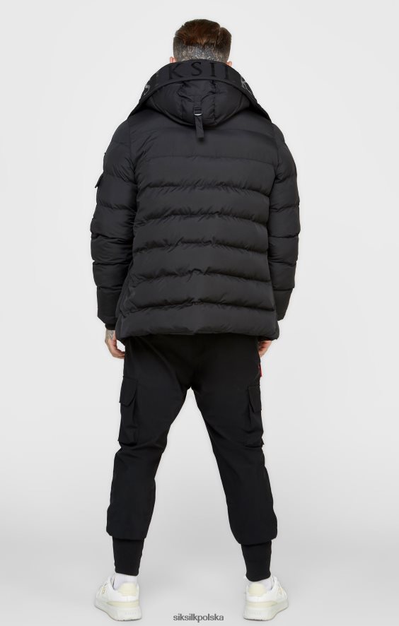 mężczyźni strój 4TPF480 SikSilk czarna parka