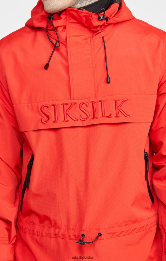 mężczyźni strój 4TPF489 SikSilk czerwona kurtka wierzchnia