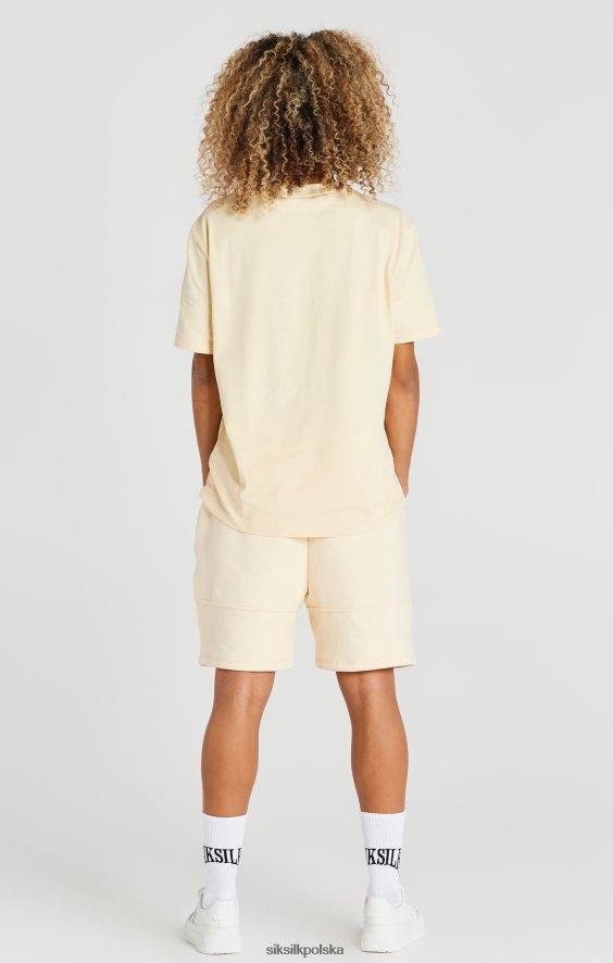 mężczyźni strój 4TPF605 SikSilk Krótkie joggery w kolorze taupe