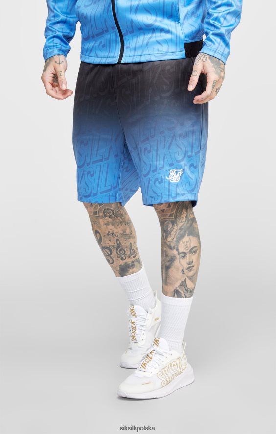 mężczyźni strój 4TPF608 SikSilk czarne logo zanika