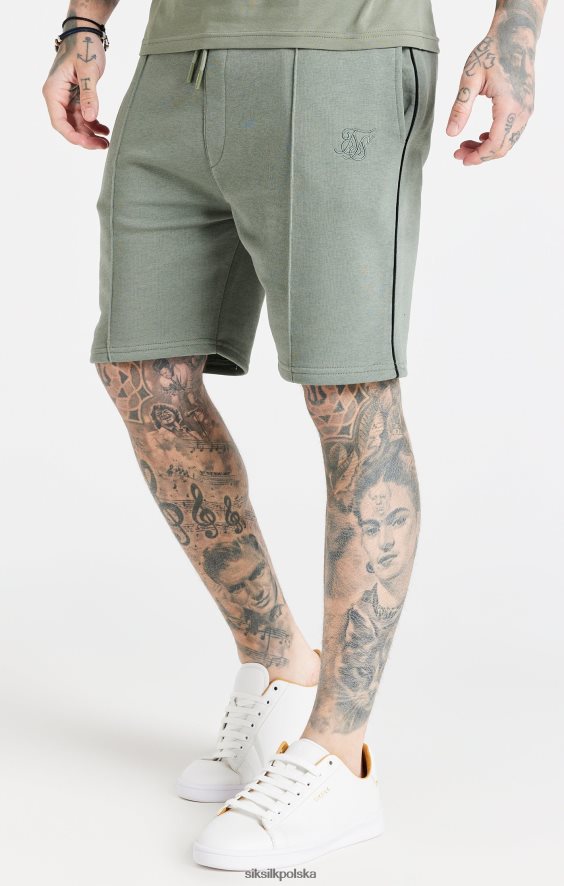 mężczyźni strój 4TPF612 SikSilk Eleganckie krótkie khaki